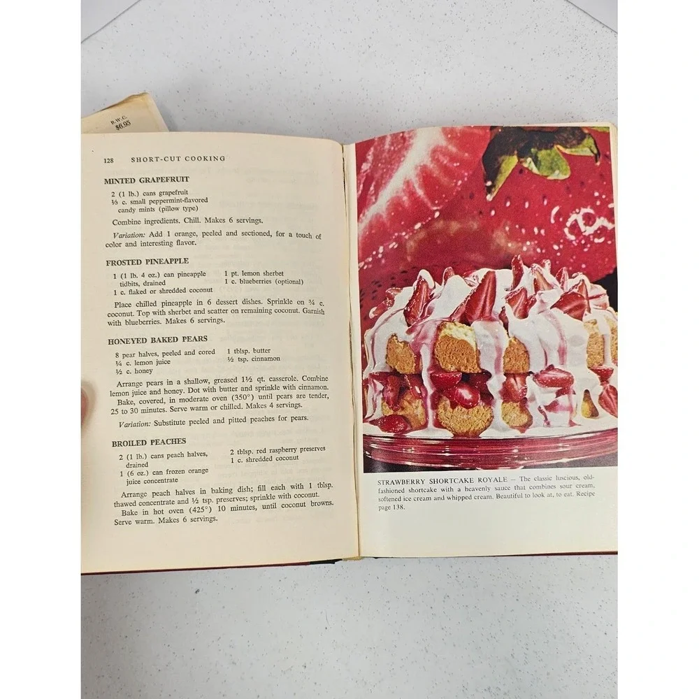 Busy Woman's Cookbook 1971 Farm Journal Vintage‎ Recipes Time Saving